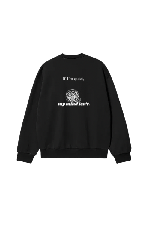 Black Crewneck Jumper