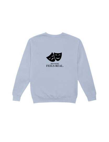 Dusty Blue Crewneck Sweatshirt