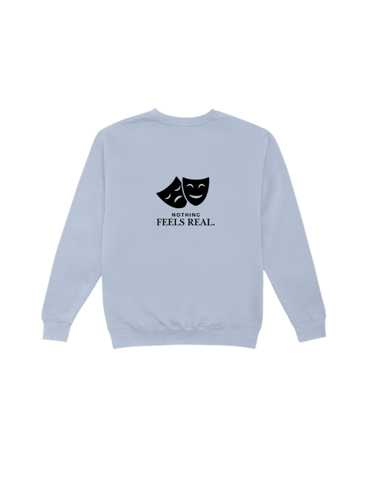Dusty Blue Crewneck Sweatshirt