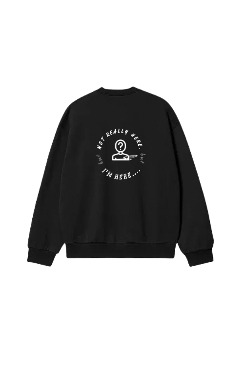 Black Crewneck Jumper