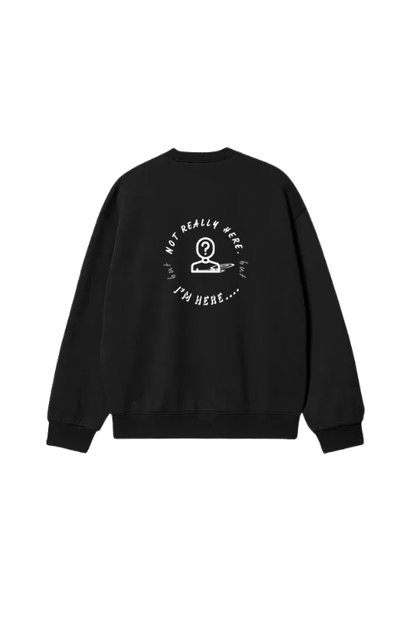 Black Crewneck Jumper