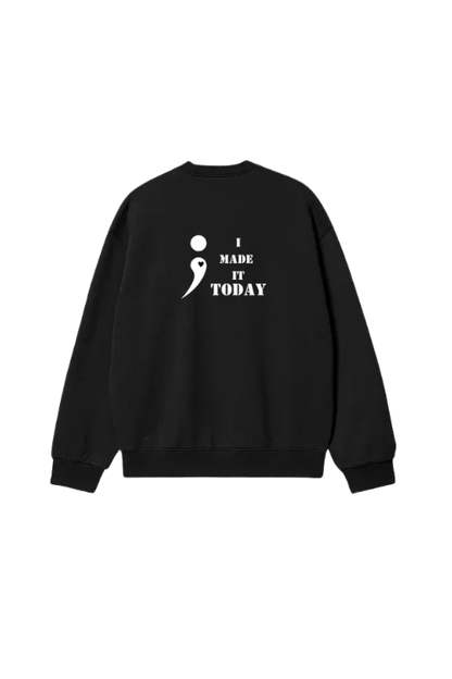 Black Crewneck Jumper