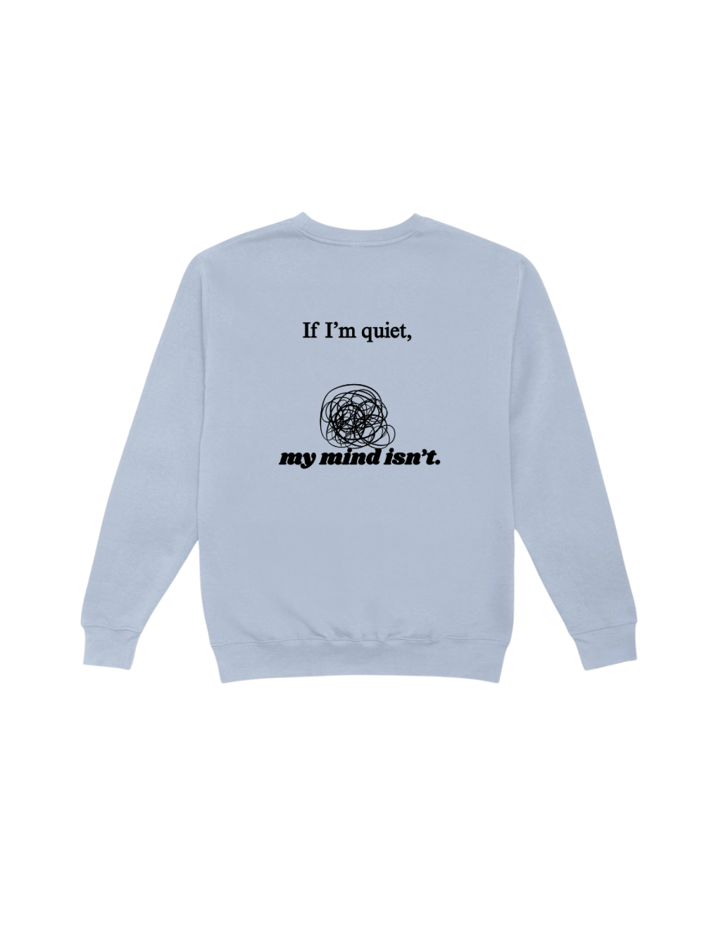 Dusty Blue Crewneck Sweatshirt
