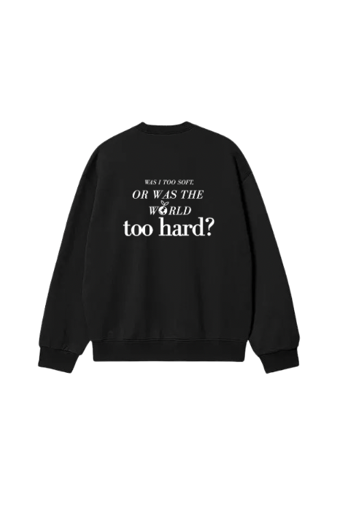 Black Crewneck Jumper