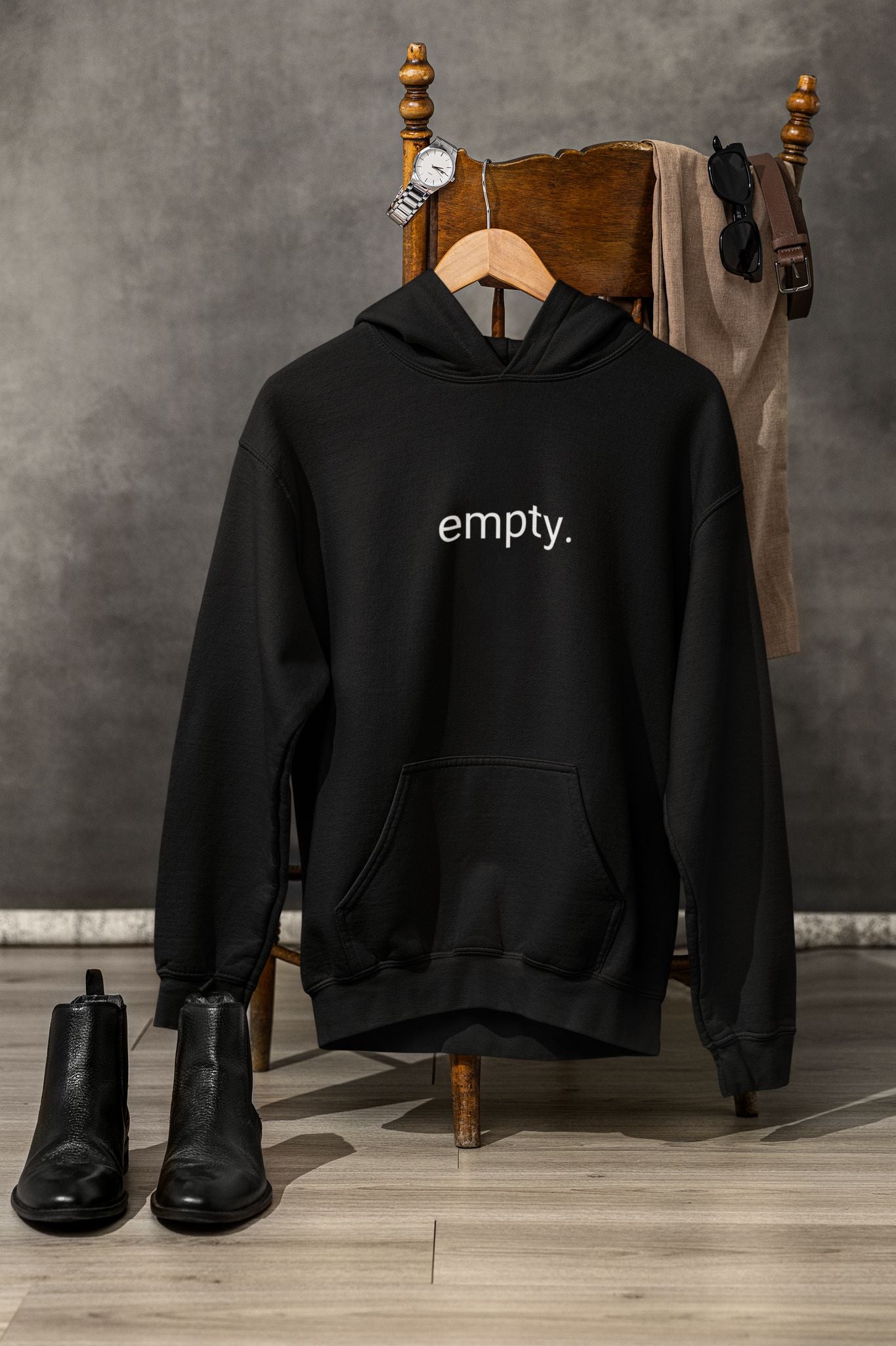 Empty hoodie