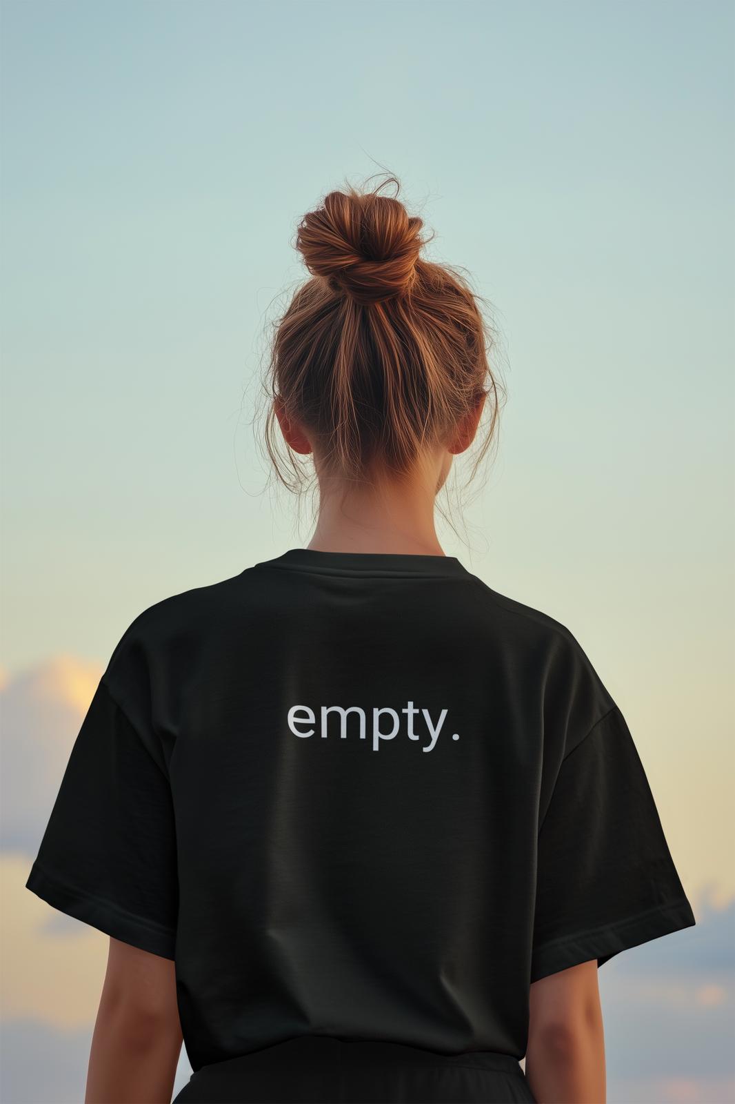 Empty Oversized Tees -Rtys3 Minimalist Apparel