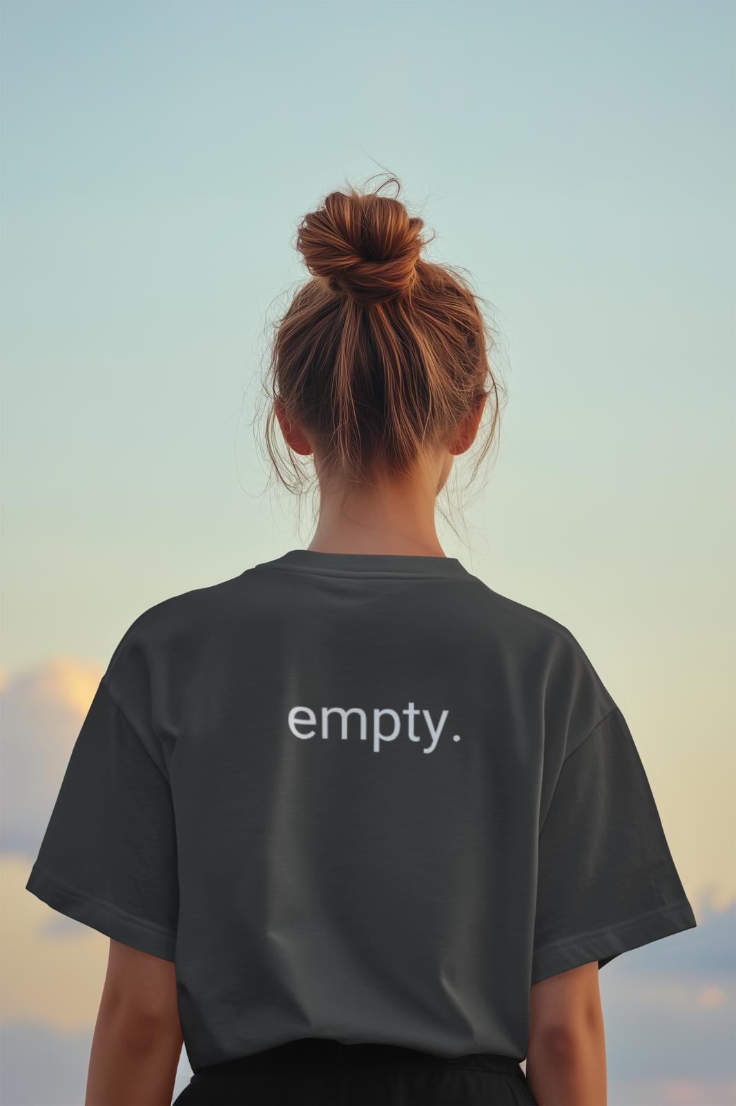 Empty Oversized Tees -Rtys3 Minimalist Apparel