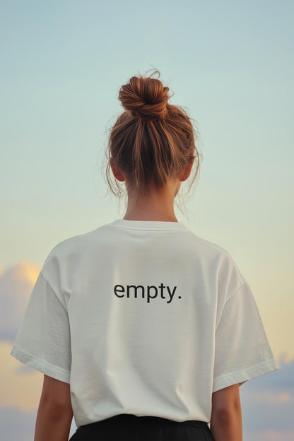 Empty Oversized Tees -Rtys3 Minimalist Apparel