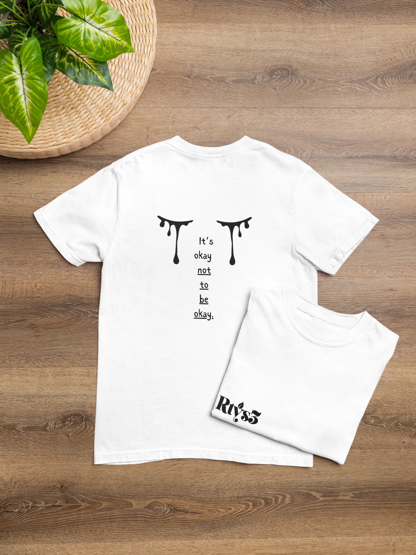 It's Okay Not to be Okay Oversized Tees