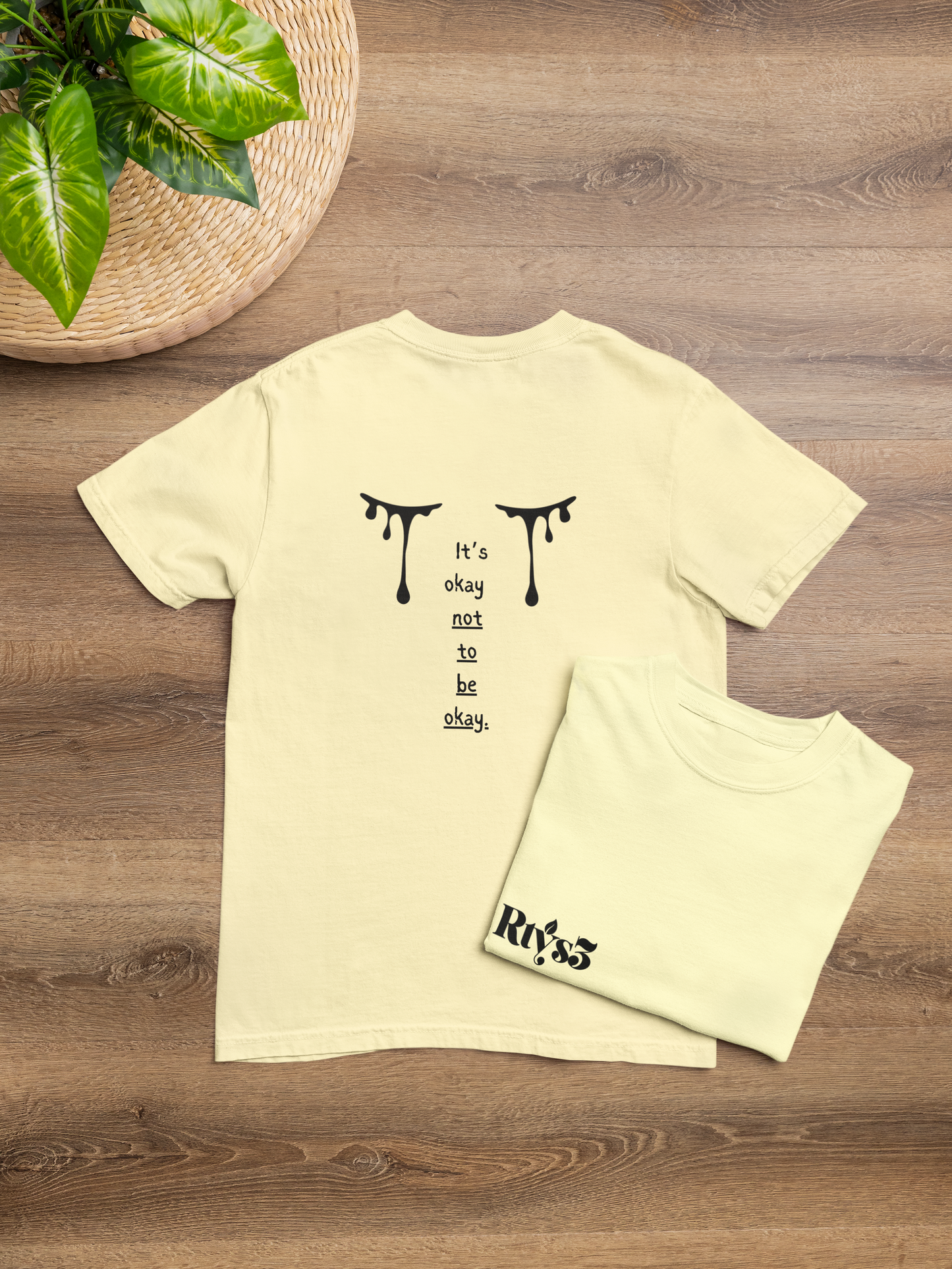 It's Okay Not to be Okay Oversized Tees