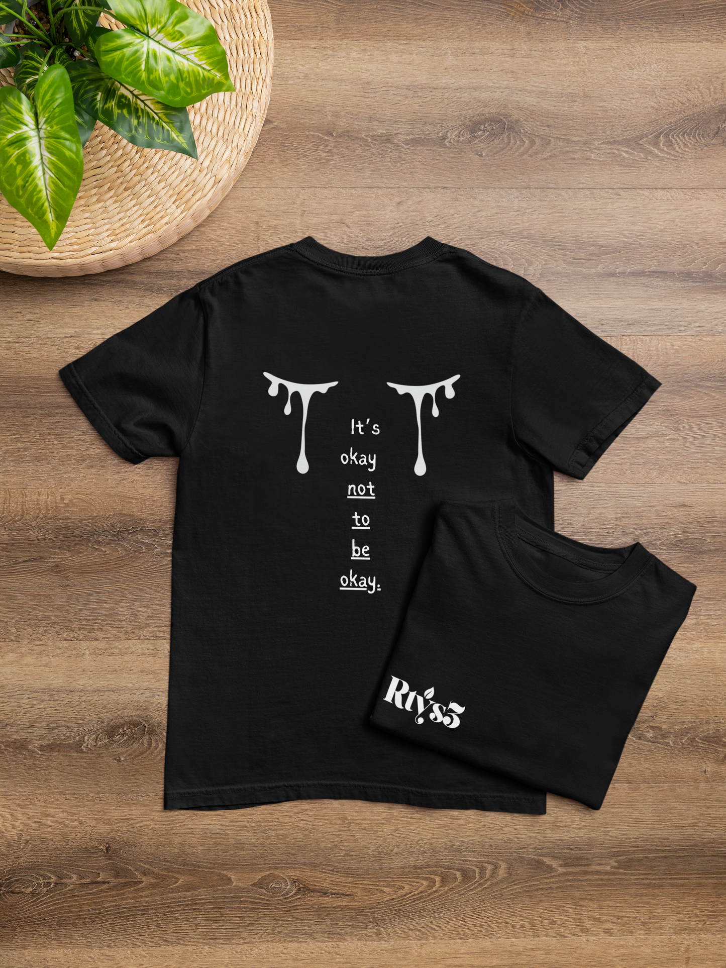 It's Okay Not to be Okay Oversized Tees