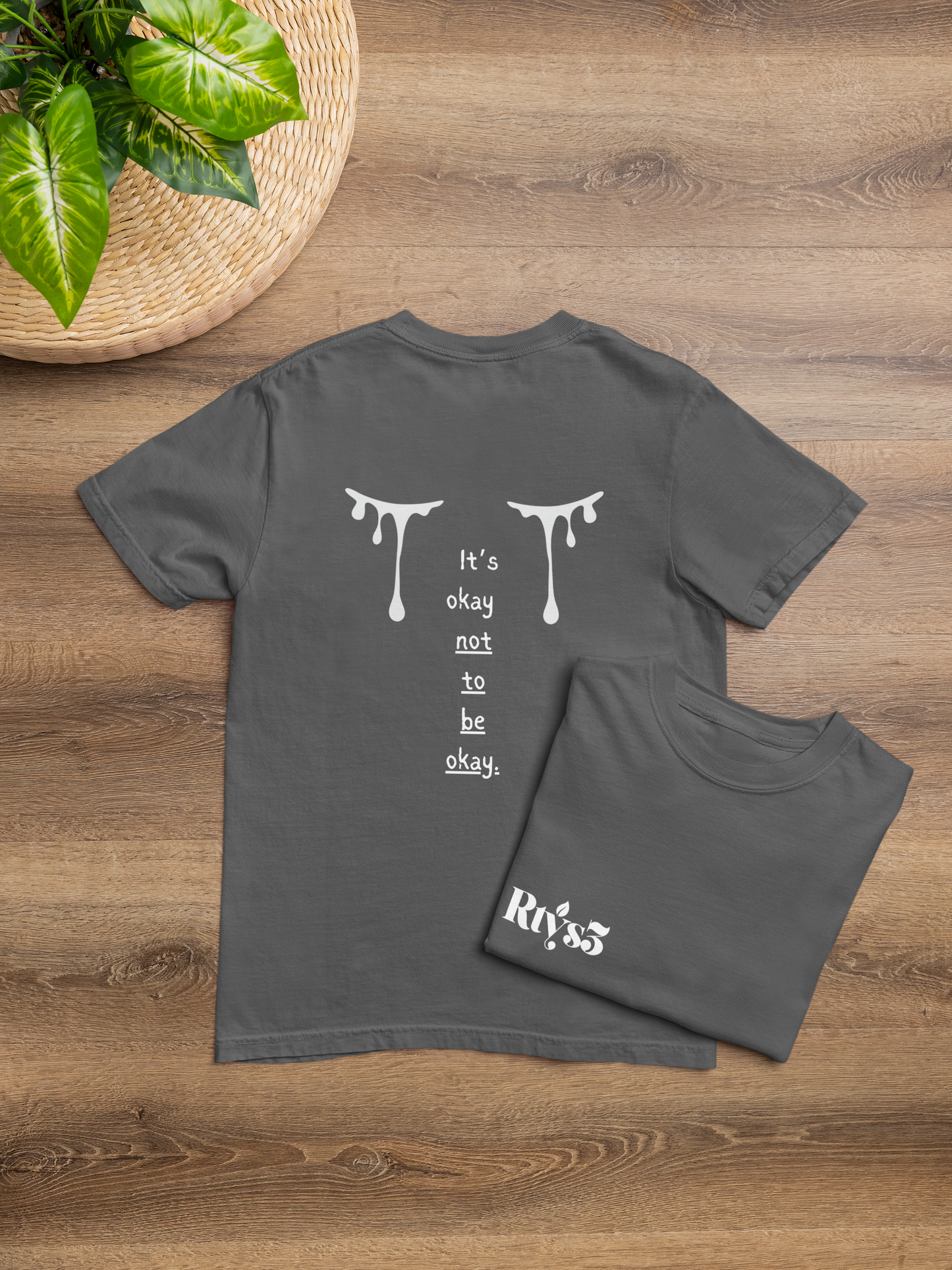 It's Okay Not to be Okay Oversized Tees