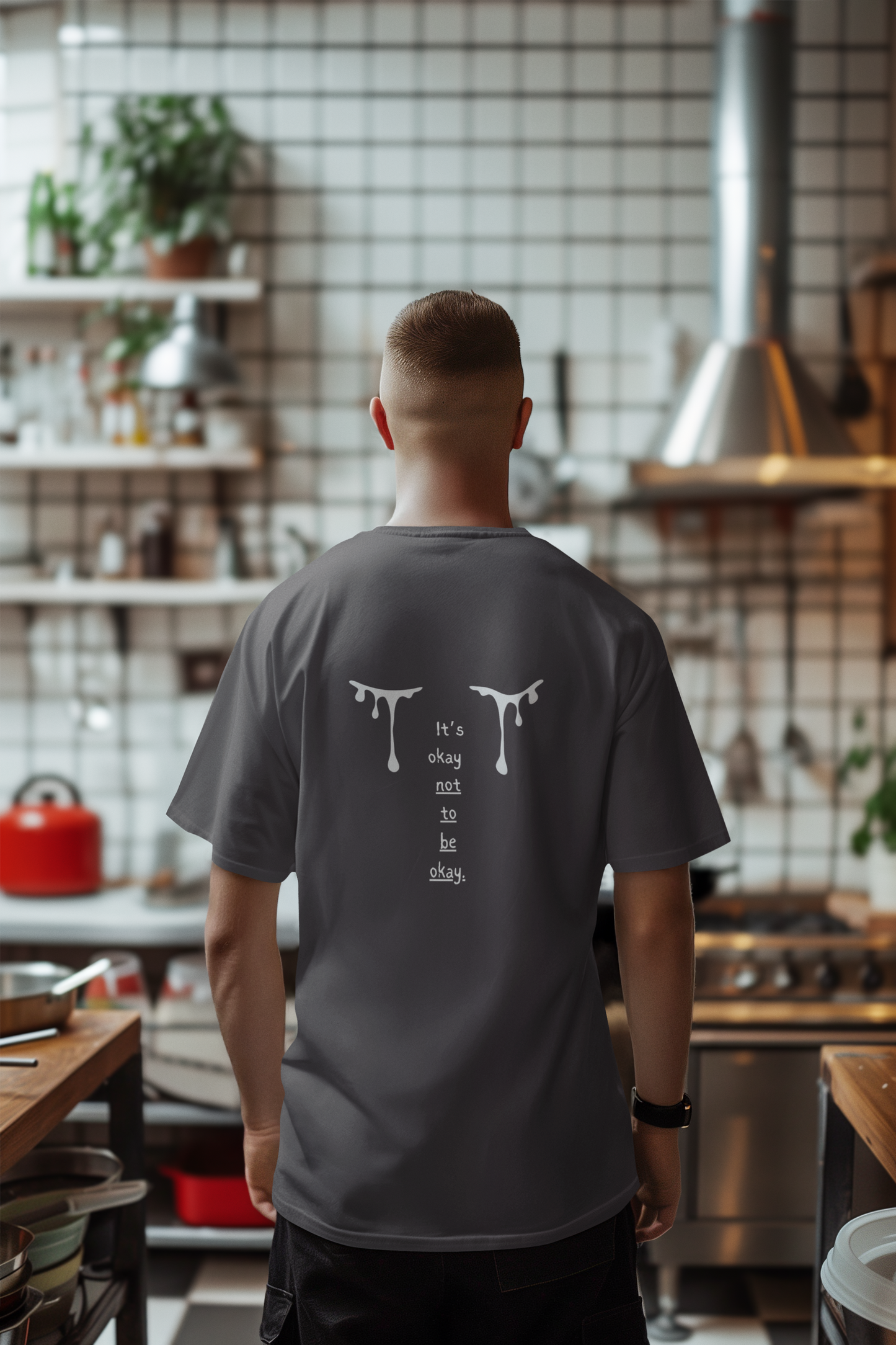 It's Okay Not to be Okay Oversized Tees