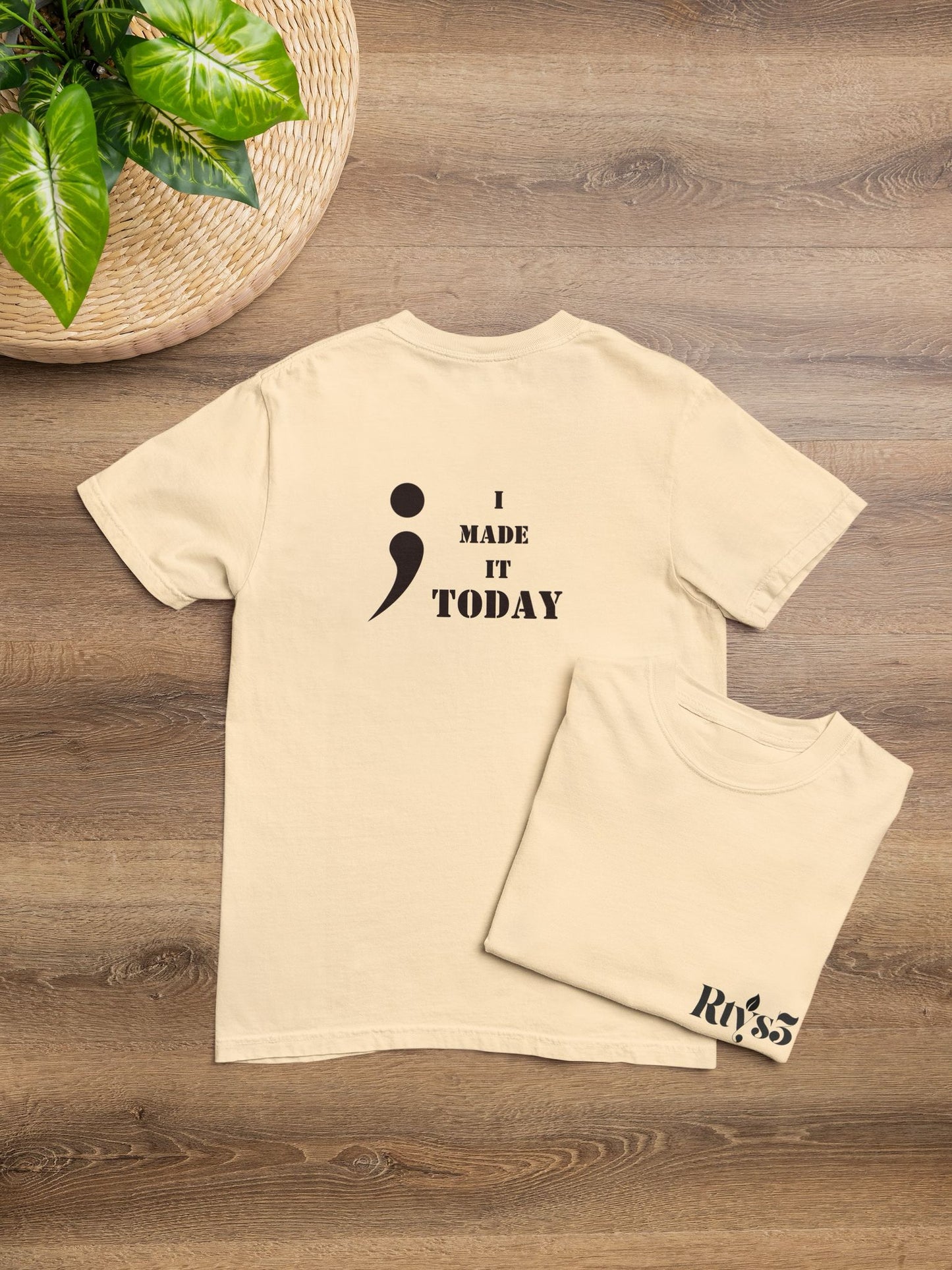I Made It TODAY Oversized Tees -Rtys3 Minimalist Apparel