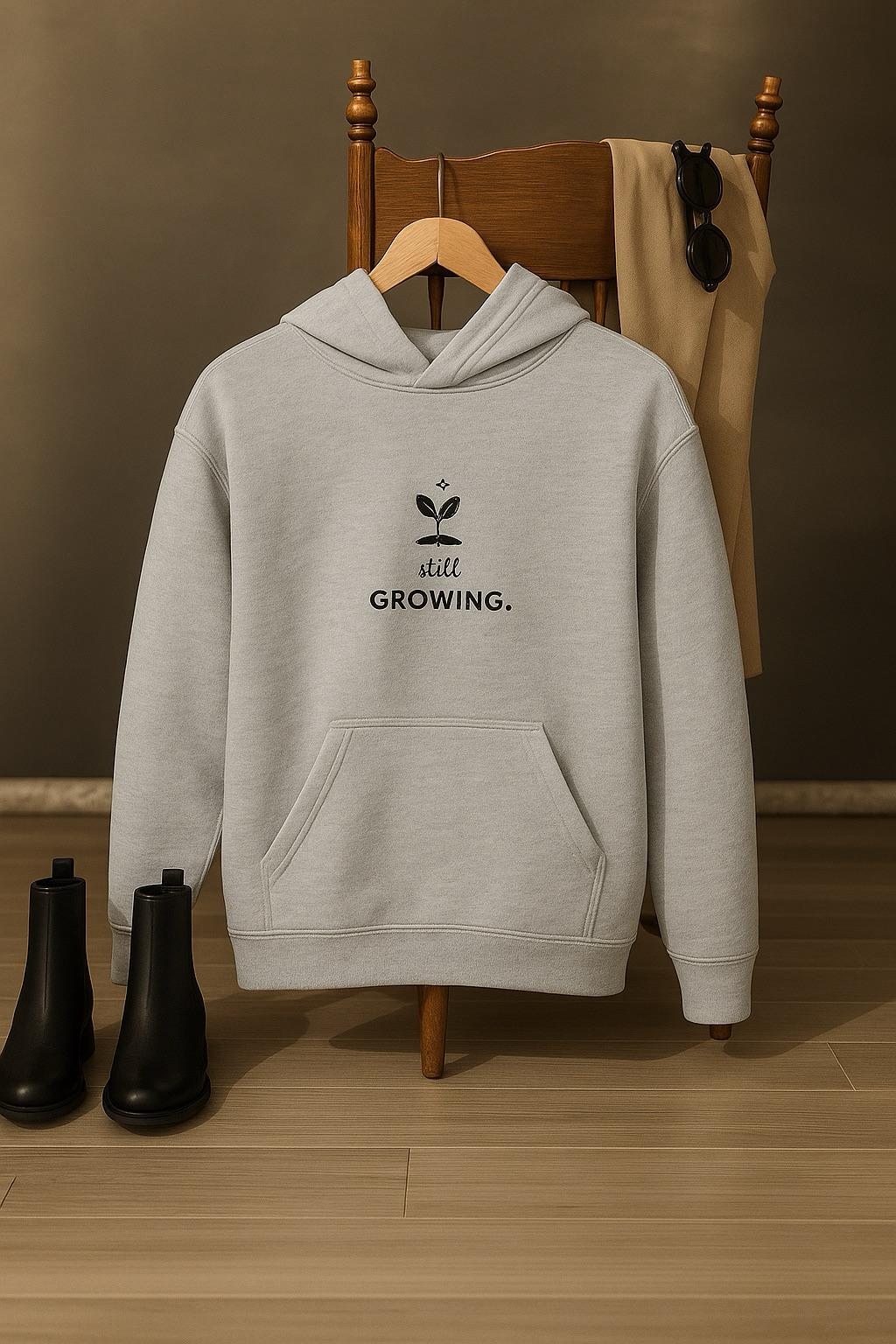 Still growing hoodie