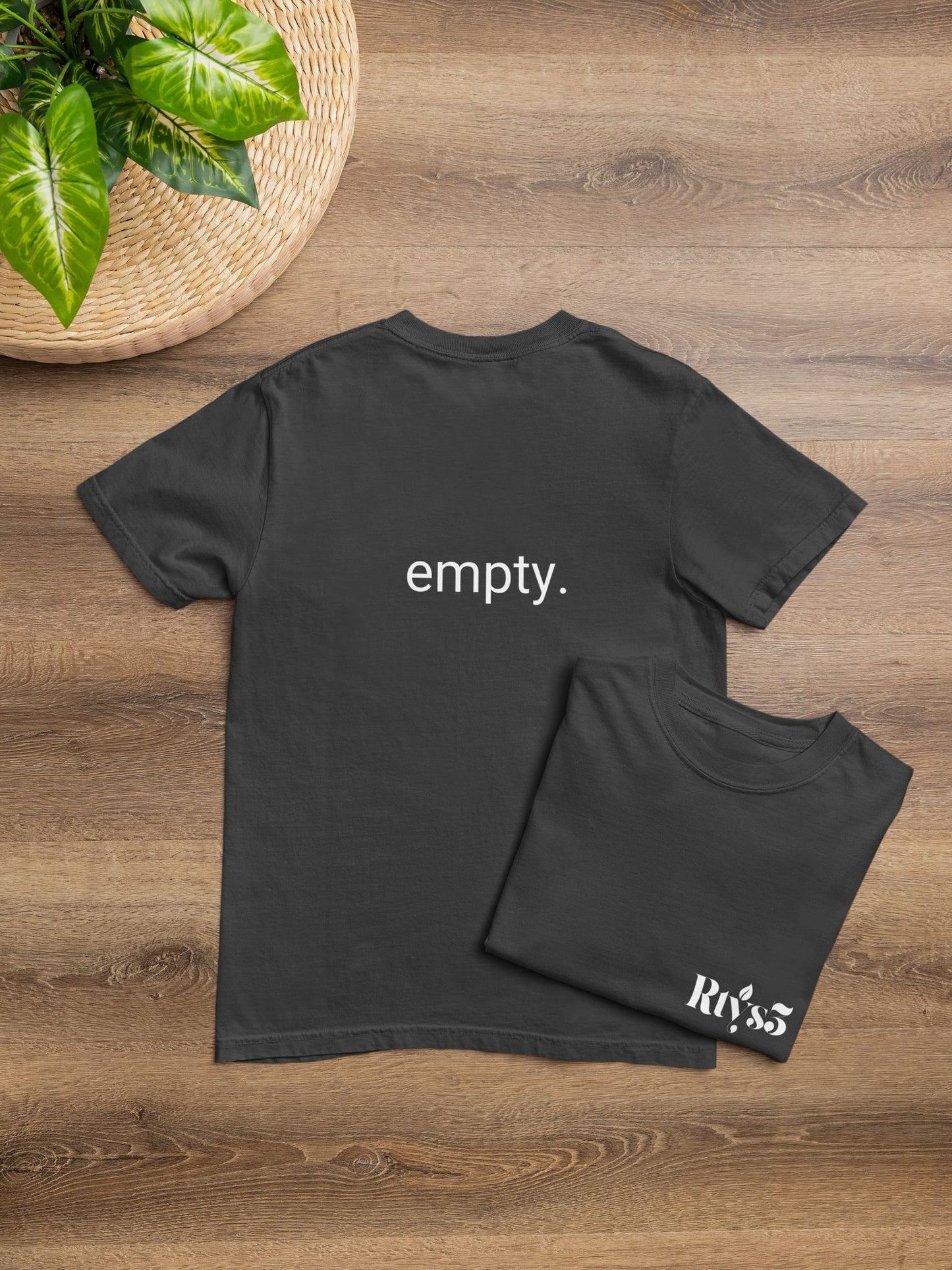 Empty Oversized Tees -Rtys3 Minimalist Apparel