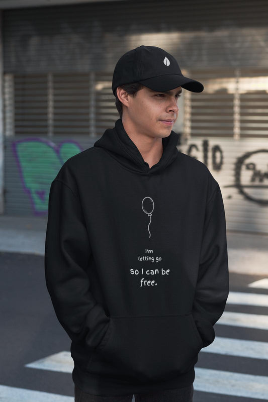 I'm Letting Go So I Can Be Free Oversized hoodie