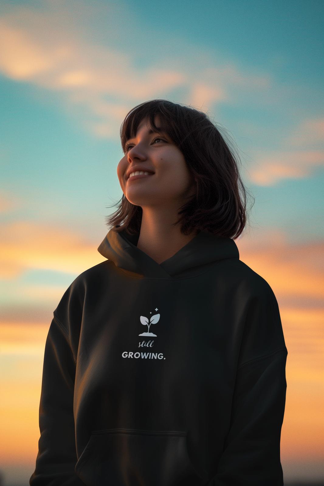 Still growing hoodie