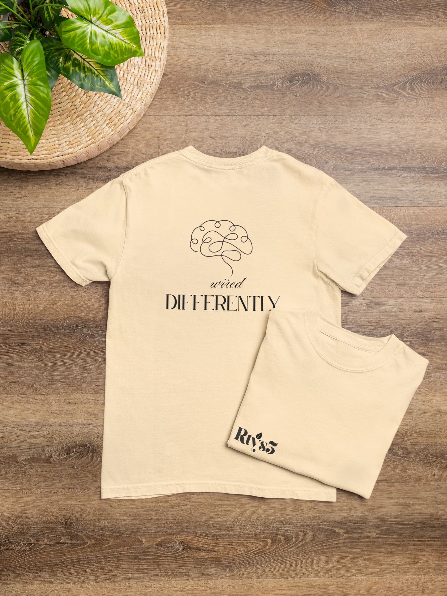 Wired Differently Oversized Tees